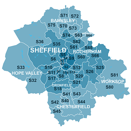 Sheffield Map (House Sale Data)